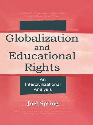 cover image of Globalization and Educational Rights
